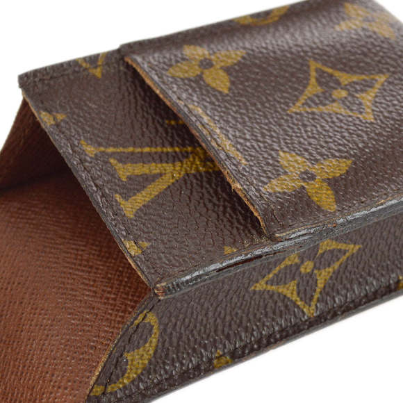 LOUIS VUITTON 2018 Monogram Etui Cigarette Case Small Good M63024 28600 - Picture 4 of 7